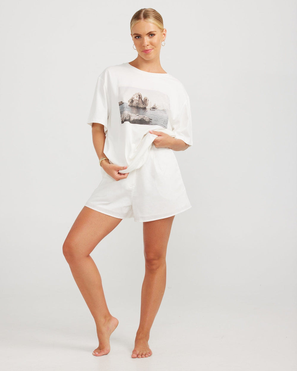 Postcard Boyfriend Tee